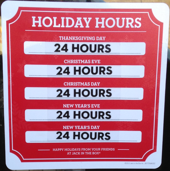 safeway christmas hours for 2010