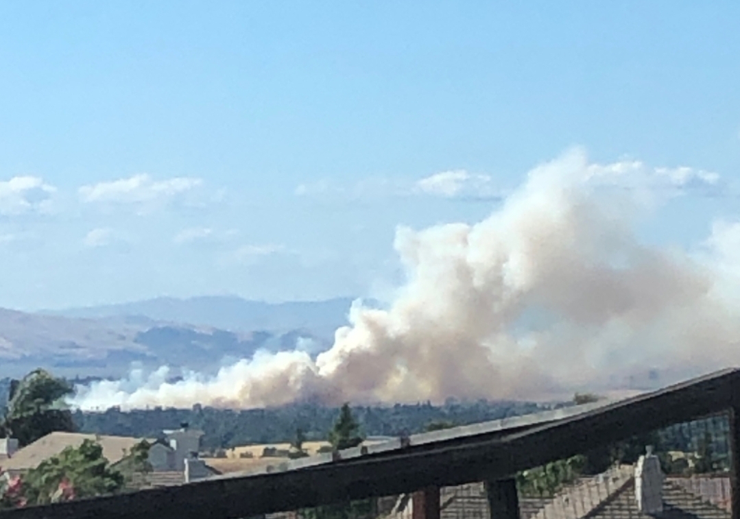 UPDATE: Vegetation Fire Burning In Concord - CLAYCORD.com